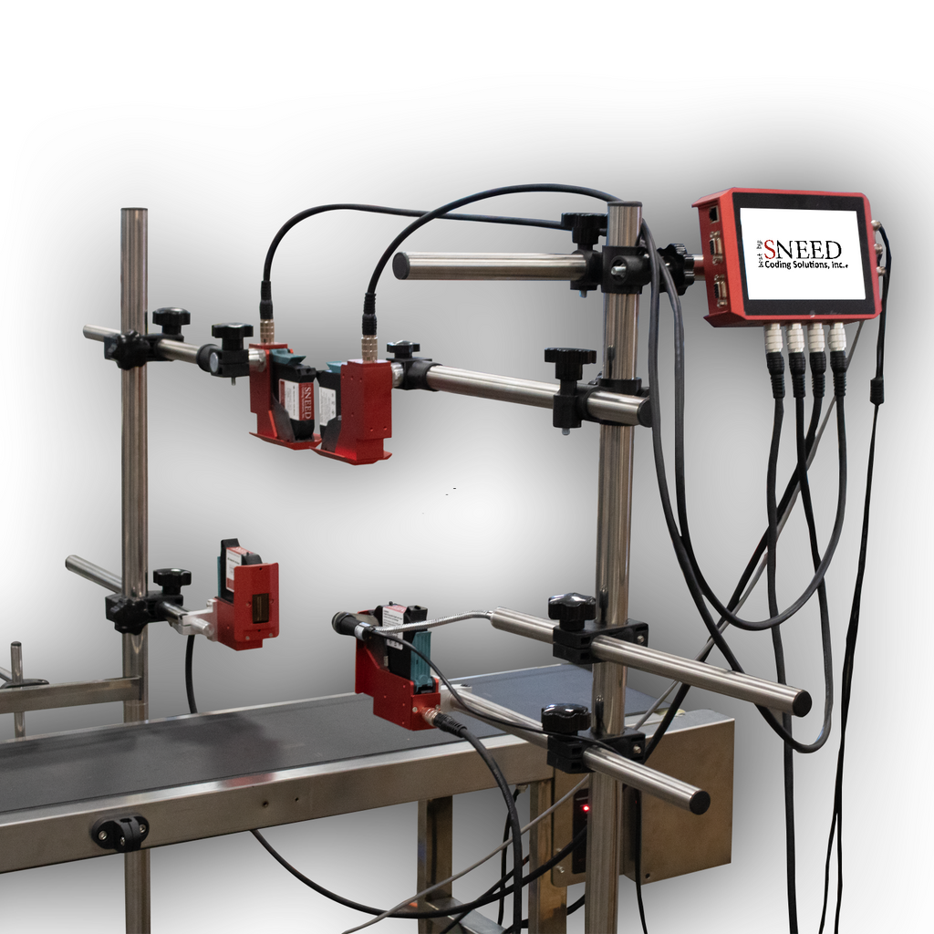 Cc Case Coder SNEED-JET® Freedom 44, Four Printhead Case Coder