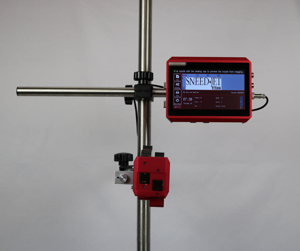SNEED-JET® Titan 21 - Inkjet Coder for Printing Date, Batch, Lot Codes.