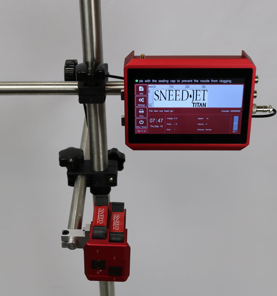SNEED-JET® Titan 21 - Inkjet Coder for Printing Date, Batch, Lot Codes.