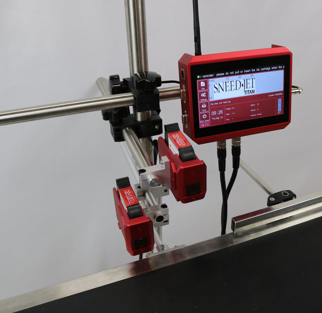 SNEED-JET® Titan 22 - Dual Head Inkjet Coder
