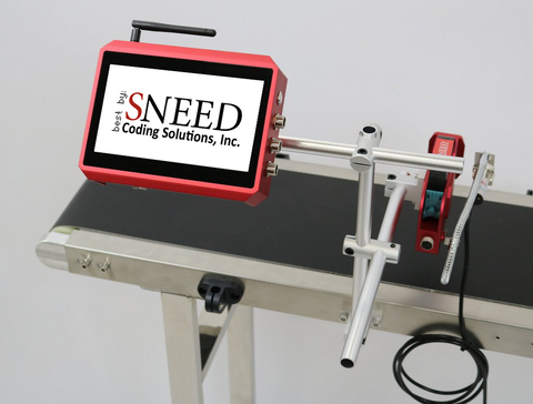 SNEED-JET Titan Inkjet Coder for Printing Date, Lot and Batch Codes. 