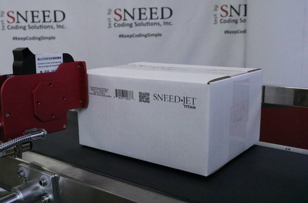 SNEED-JET® Titan - Inkjet Coder for Printing Date, Batch, Lot Codes.